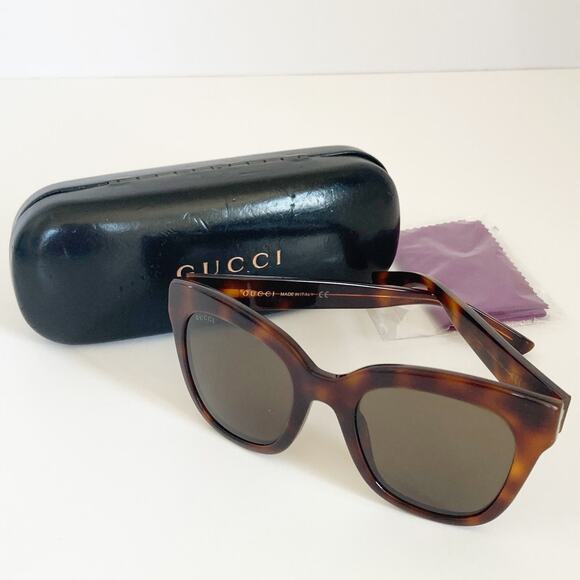 Gucci Accessories - Gucci Havana Sunglasses